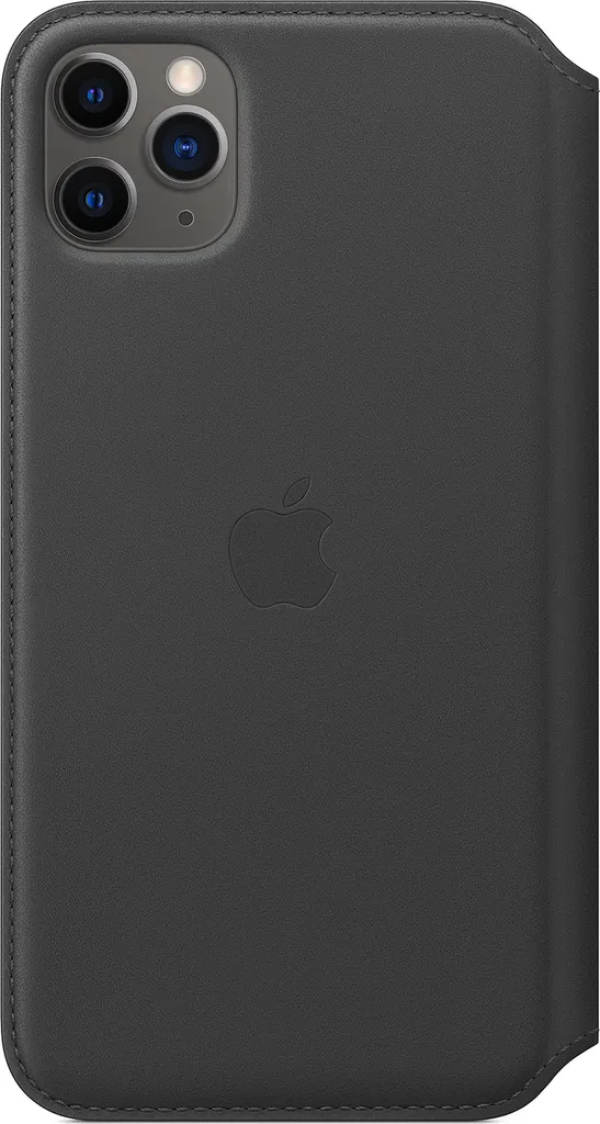 Apple Leather Folio iPhone 11 Pro Max Nero MX082ZM/A Custodia Originale