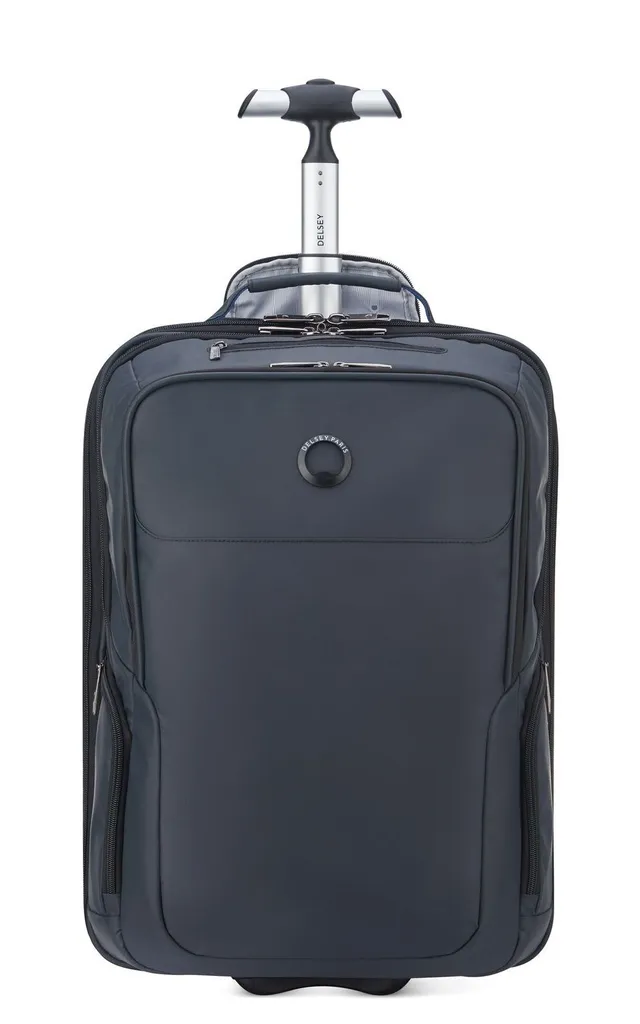 DELSEY PARIS Parvis Plus Sac à Dos à Roulettes 42L Gris 52cm Imperméable