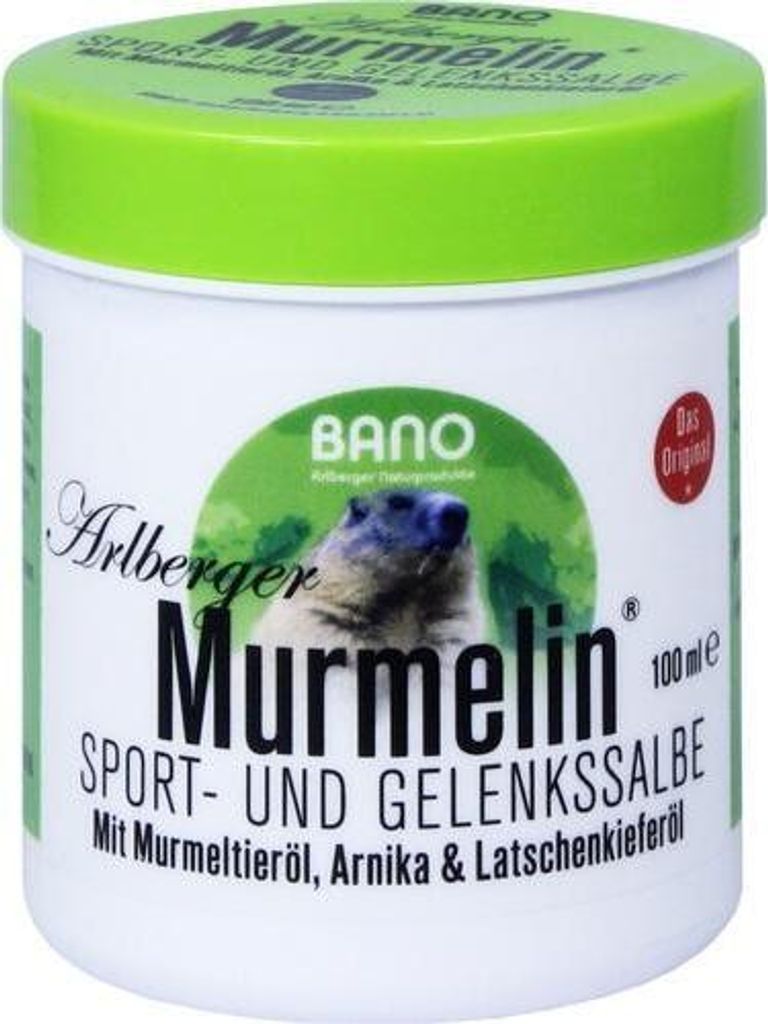Pommade pour le sport et les articulations Murmelin 100ml Image du produit 