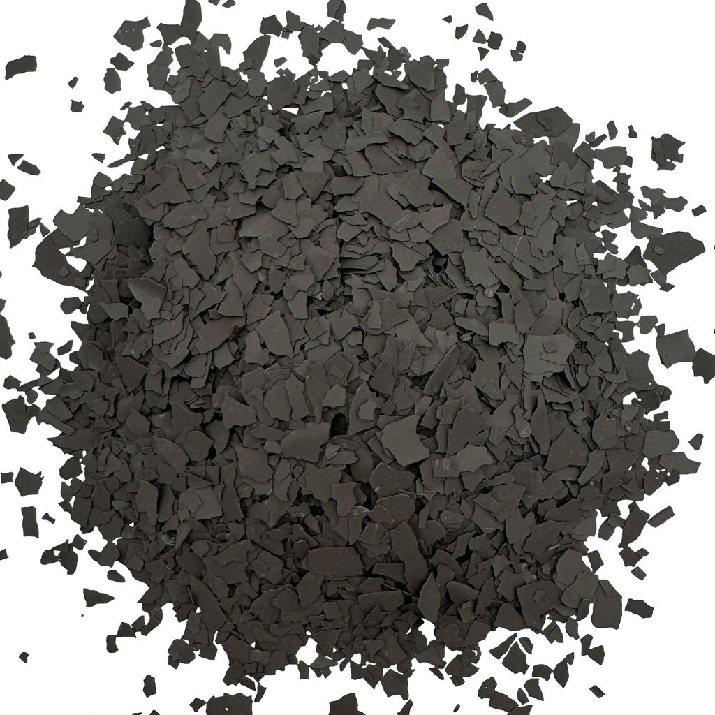 Farbchips für Epoxidharz Bodenbeschichtung Bodenfarbe Colorchips W750 Dunkelgrau - 3kg