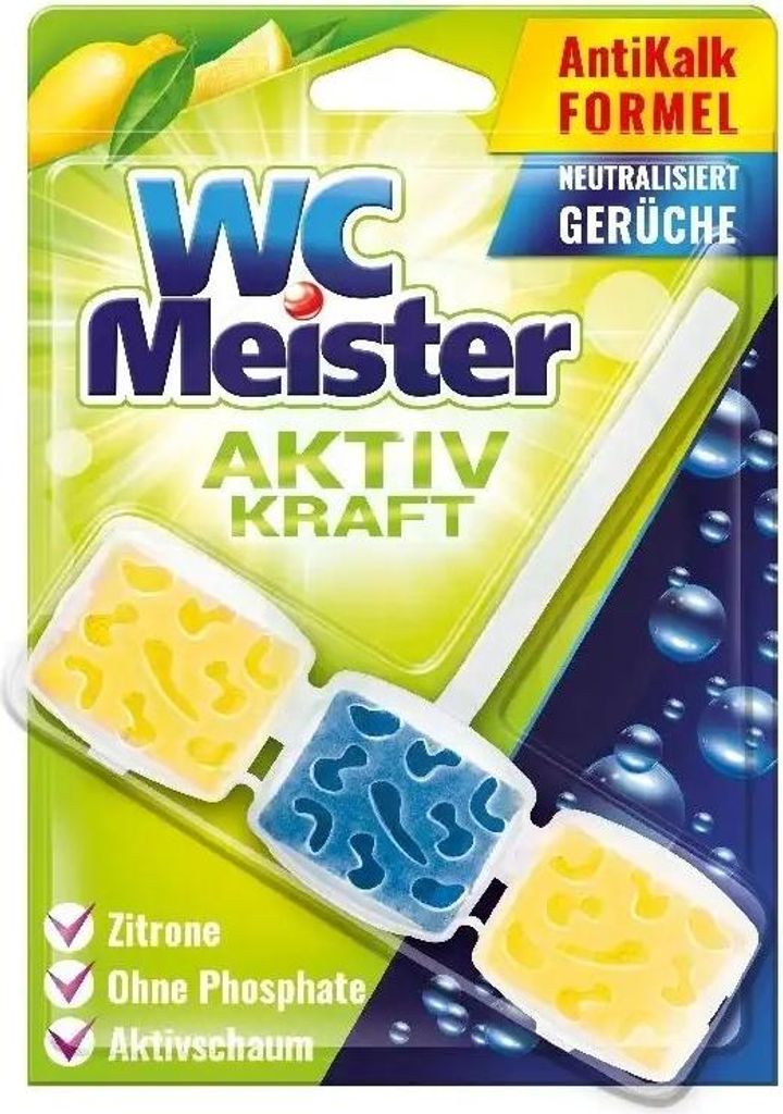 WC Meister Zitronenduft - Innovative Reinigungslösung Produktbild 