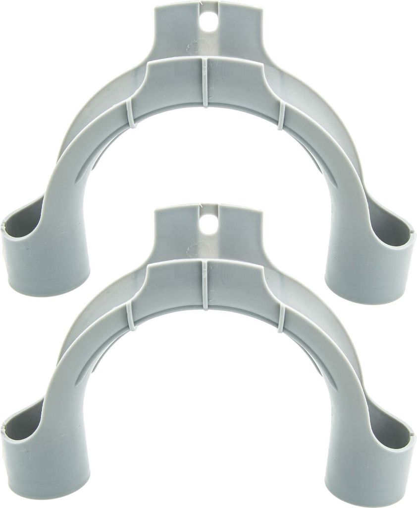 tecuro 2 x Universal Haltebogen Einhängebogen PVC für Produktbild 