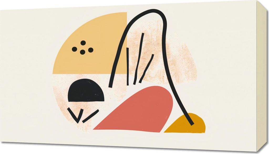 Bild 70x40cm Geformte Symphonie