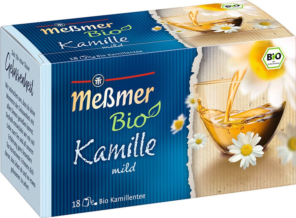 Meßmer Kamillentee aromatischer Geschmack feinste Kamille 27g