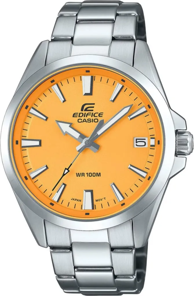 Orologio Casio Edifice EFV-100D Giallo - Stile e Resistenza Uomo