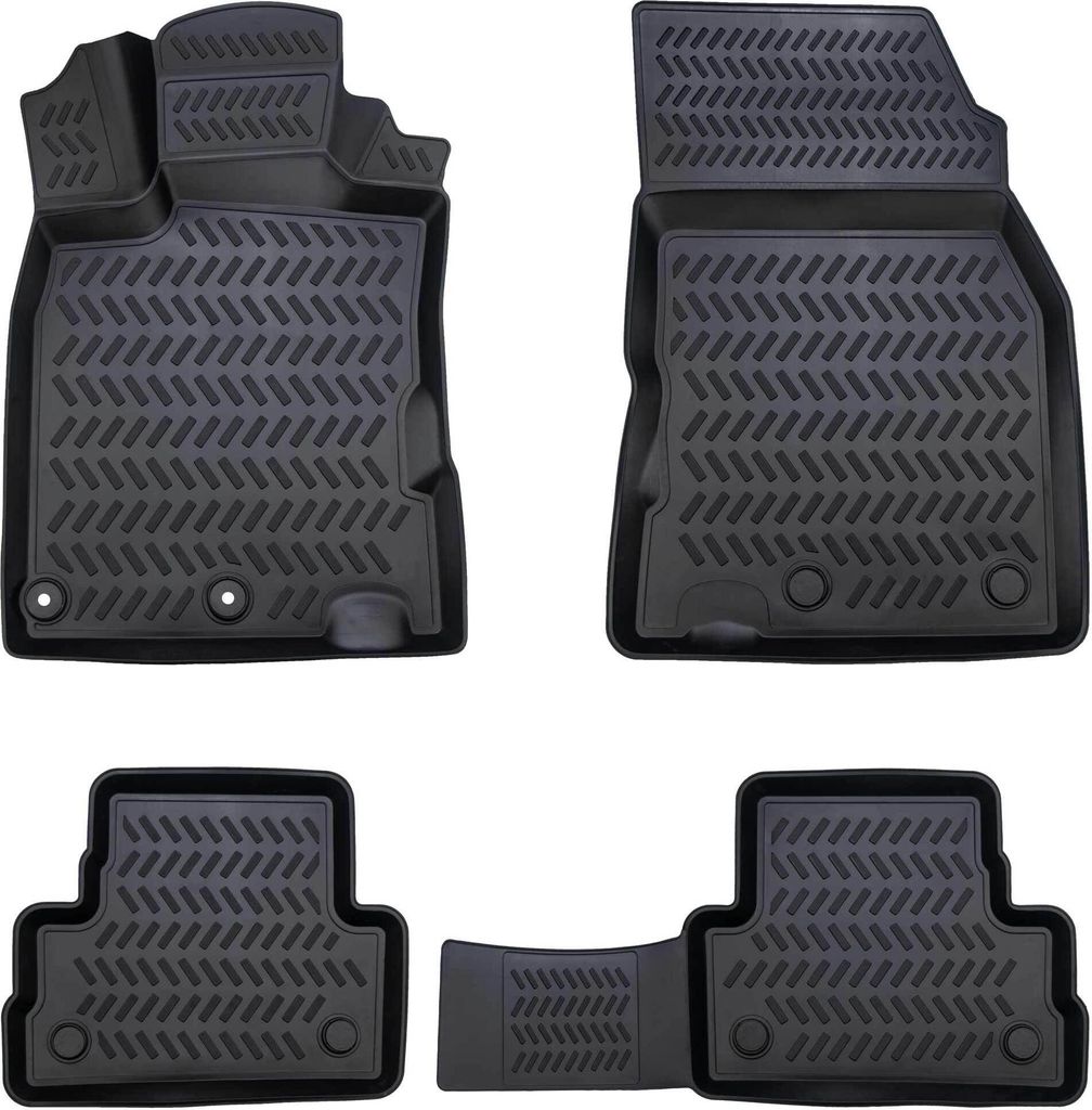 Gummimatten Set für NISSAN QASHQAI [J11] 2014-2021 Produktbild 