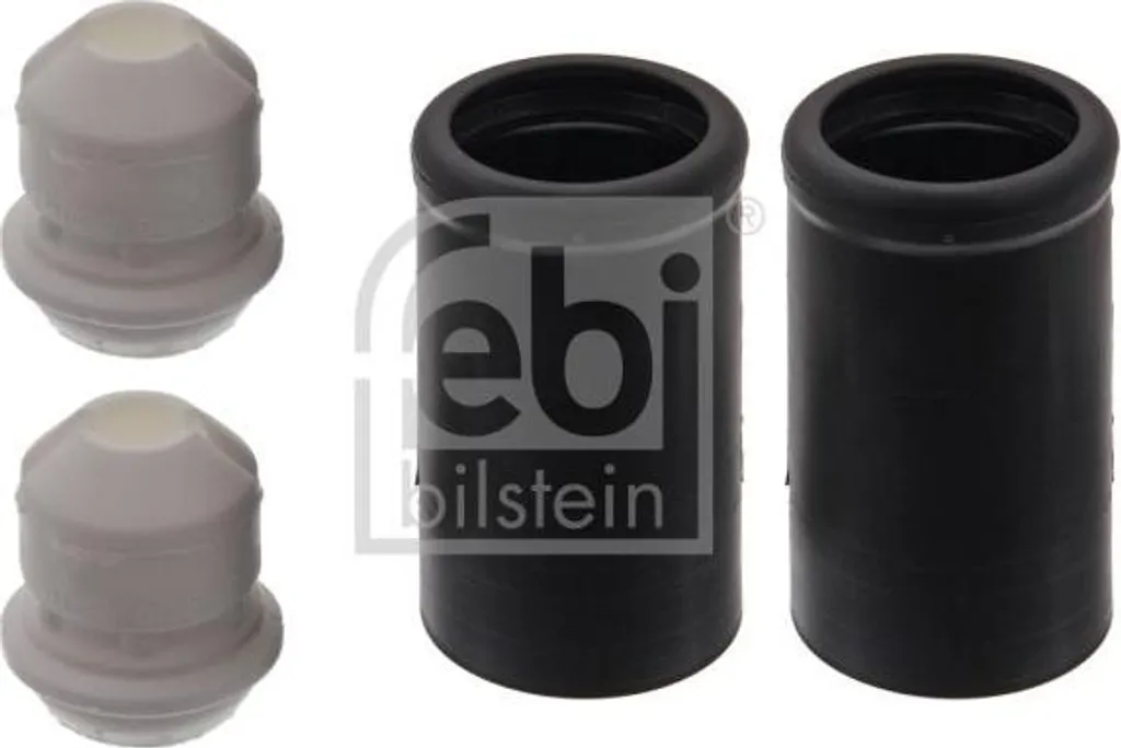 FEBI BILSTEIN 13051 Kit parapolvere, ammortizzatore OE 1H0412303B compatibile con Arosa, Ibiza, Leon, Mii, Toledo, Fabia, Rapid, Bora, Fox, Golf IV, Lupo, New Beetle, Polo 6N, Polo 6R, Vento