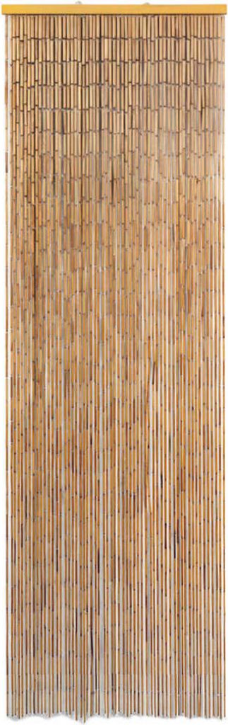 vidaXL Insektenschutz Türvorhang Bambus 56 x 185 cm Produktbild 