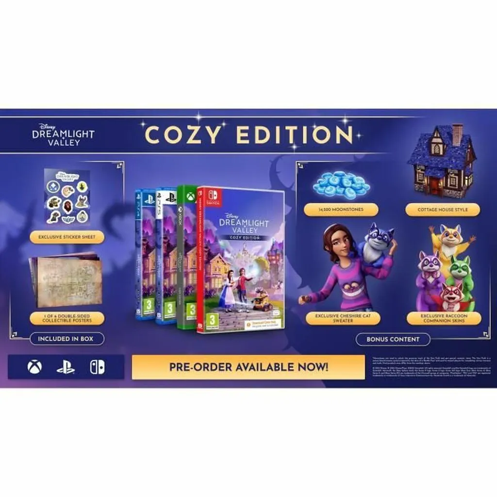 Jeu de simulation Disney Dreamlight Valley Switch Cozy Edition en FR - 2