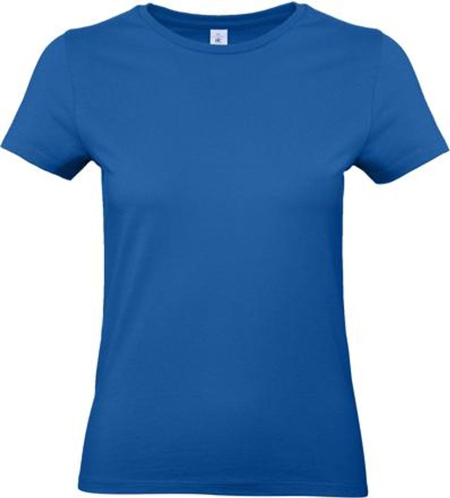 Damen-T-Shirt, Kurzarm - B&C #E190/W - royal blue - Größe XS