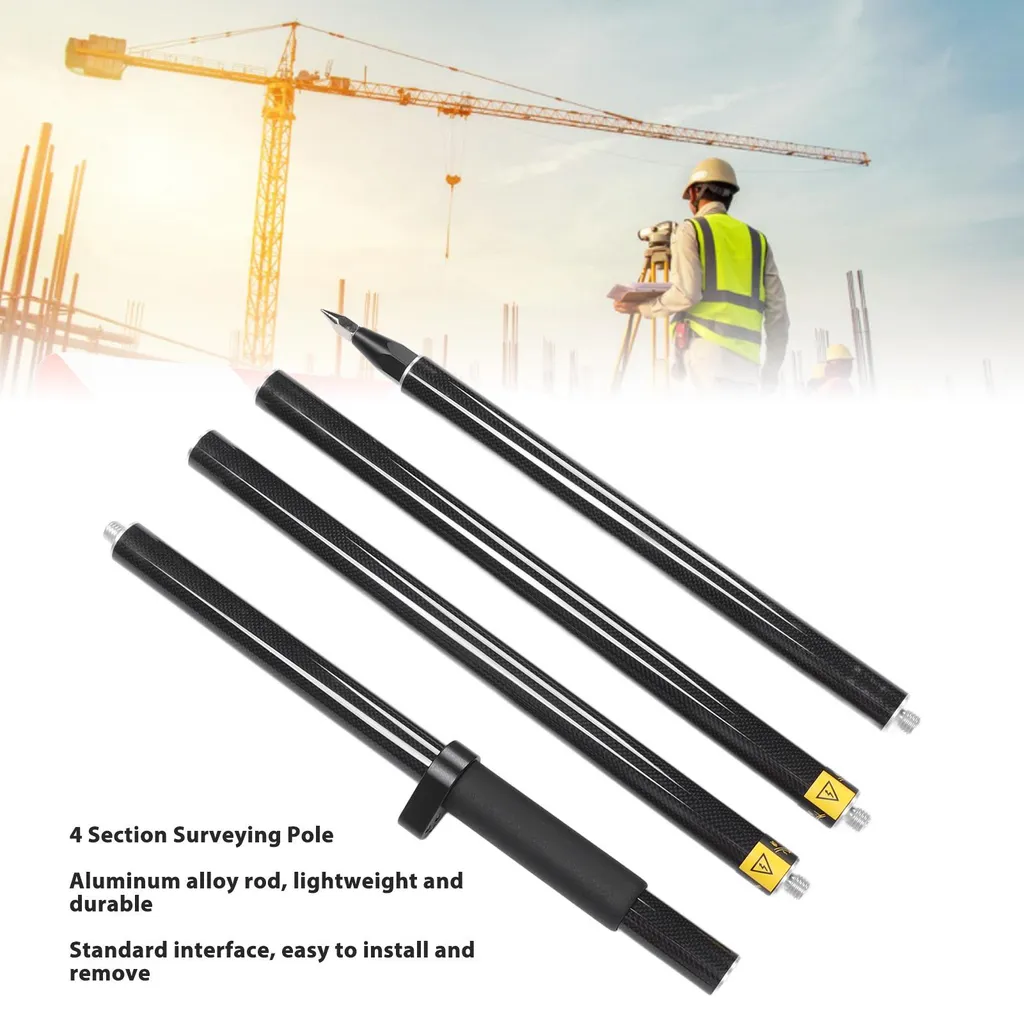Solution de levé topographique GPS RTK avec ruban 2m et prisme 0 mm - 16