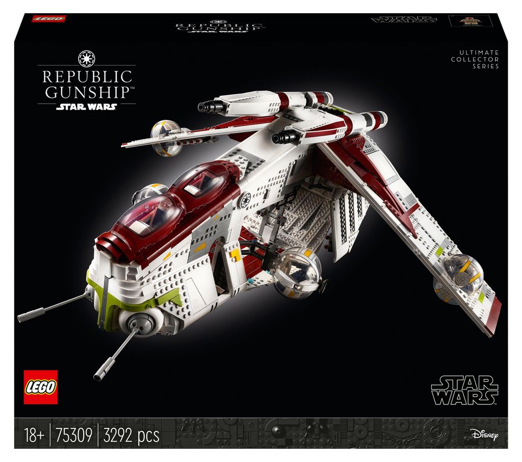 LEGO 75309 Star Wars Republic Gunship, modèle pour adultes Image du produit 