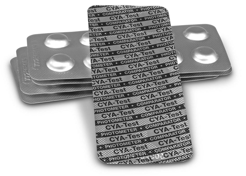 50 Stk. CyA-Test Photometer Tabletten (5 Streifen) Produktbild 
