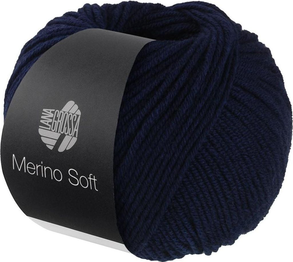 Lana Grossa - Merino Soft 0006 nachtblau