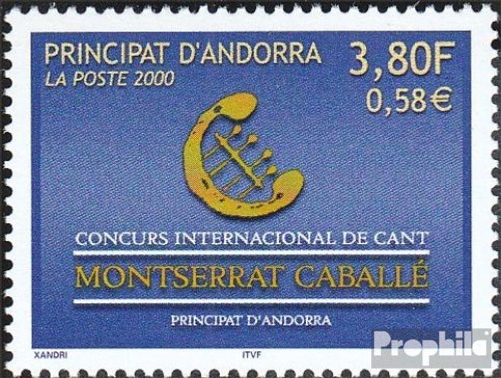 Briefmarken Andorra - Französische Post 2000 Mi 549 Produktbild 
