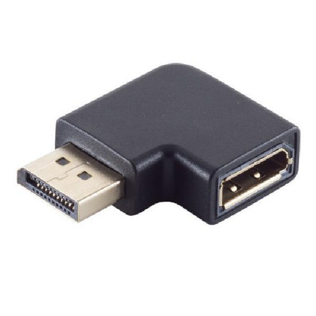 Displayport 1.4 Adapter, 90° Winkel rechts
