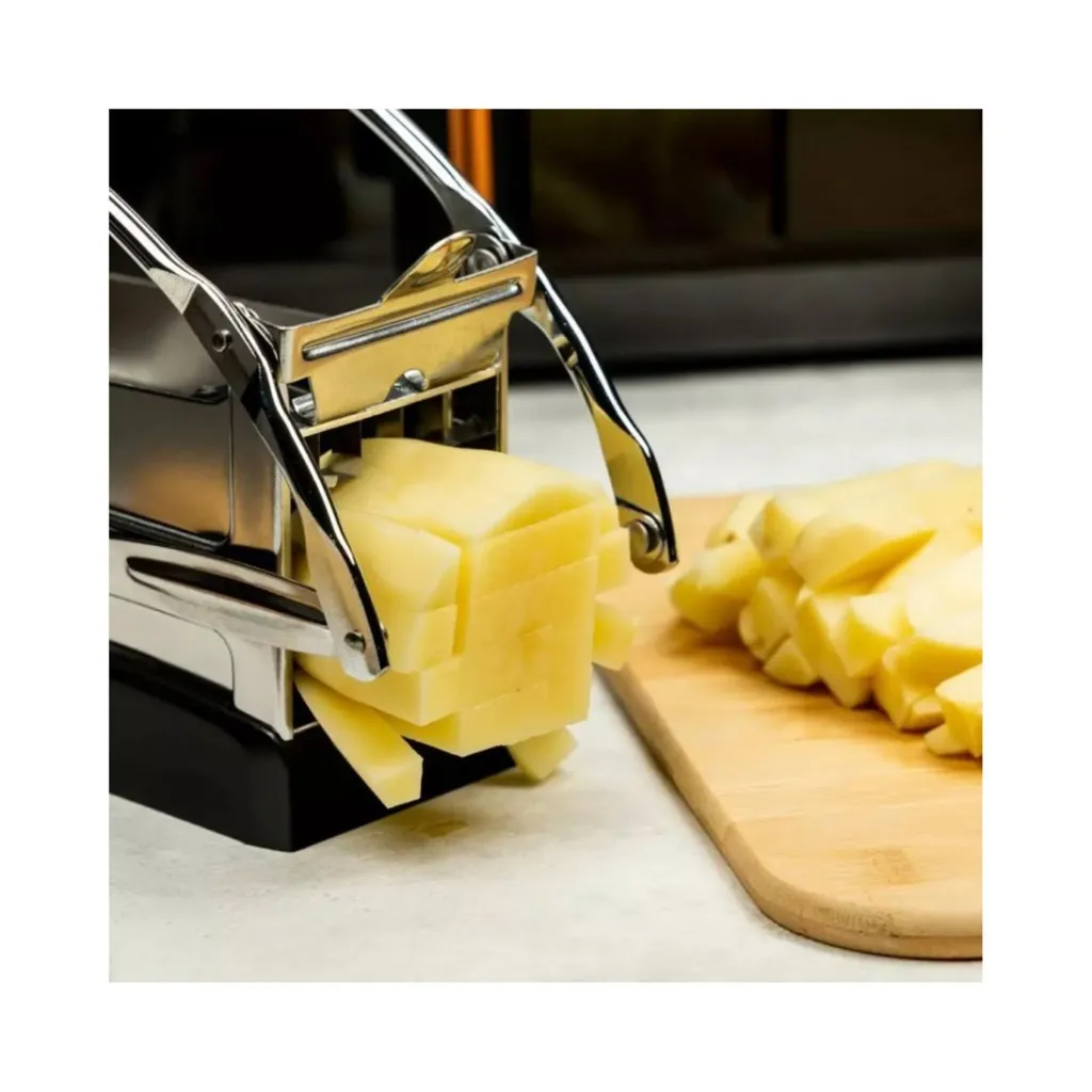 Machine à frites Kinghoff 8193 avec levier d'acier et base ventouse - 3