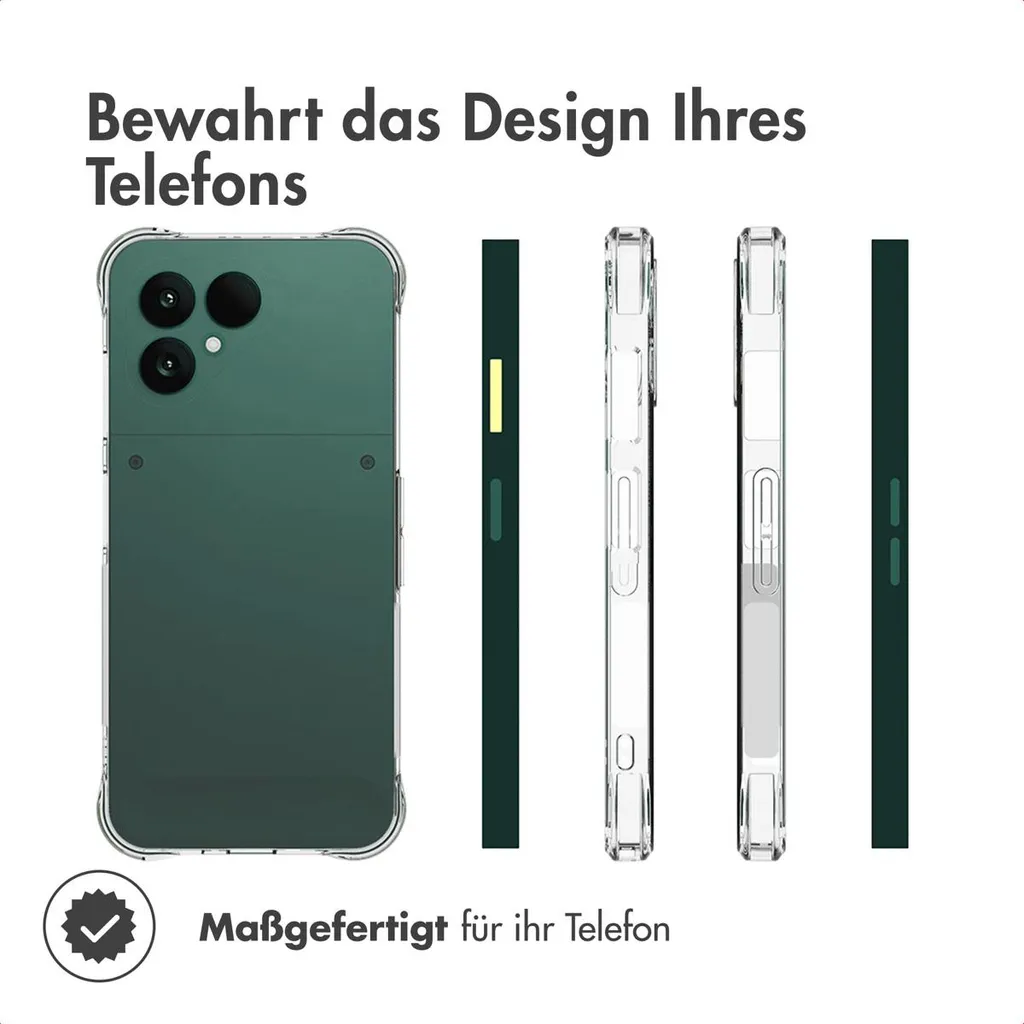 Fairphone 6 Cover imoshion Trasparente: Eleganza e Protezione Urto - 4
