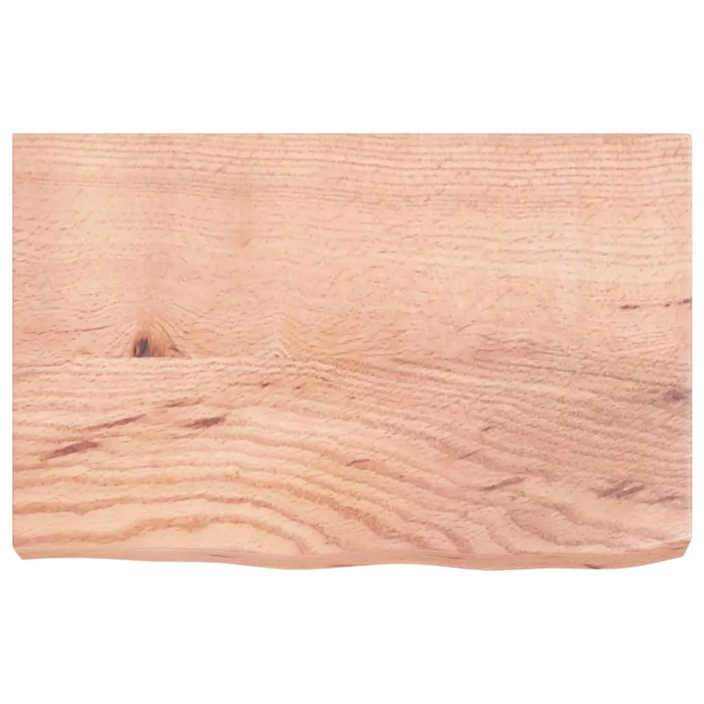 Offerta Piano Tavolo Rovere Massiccio 60x40 Trattato - Resistente - 4
