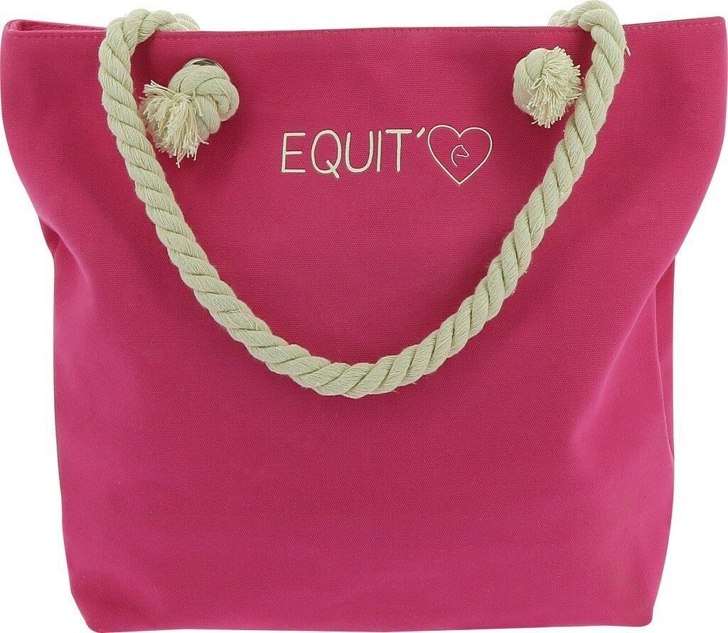 EQUITHÈME „Cheval“ Tasche aus Canvas Gewebe