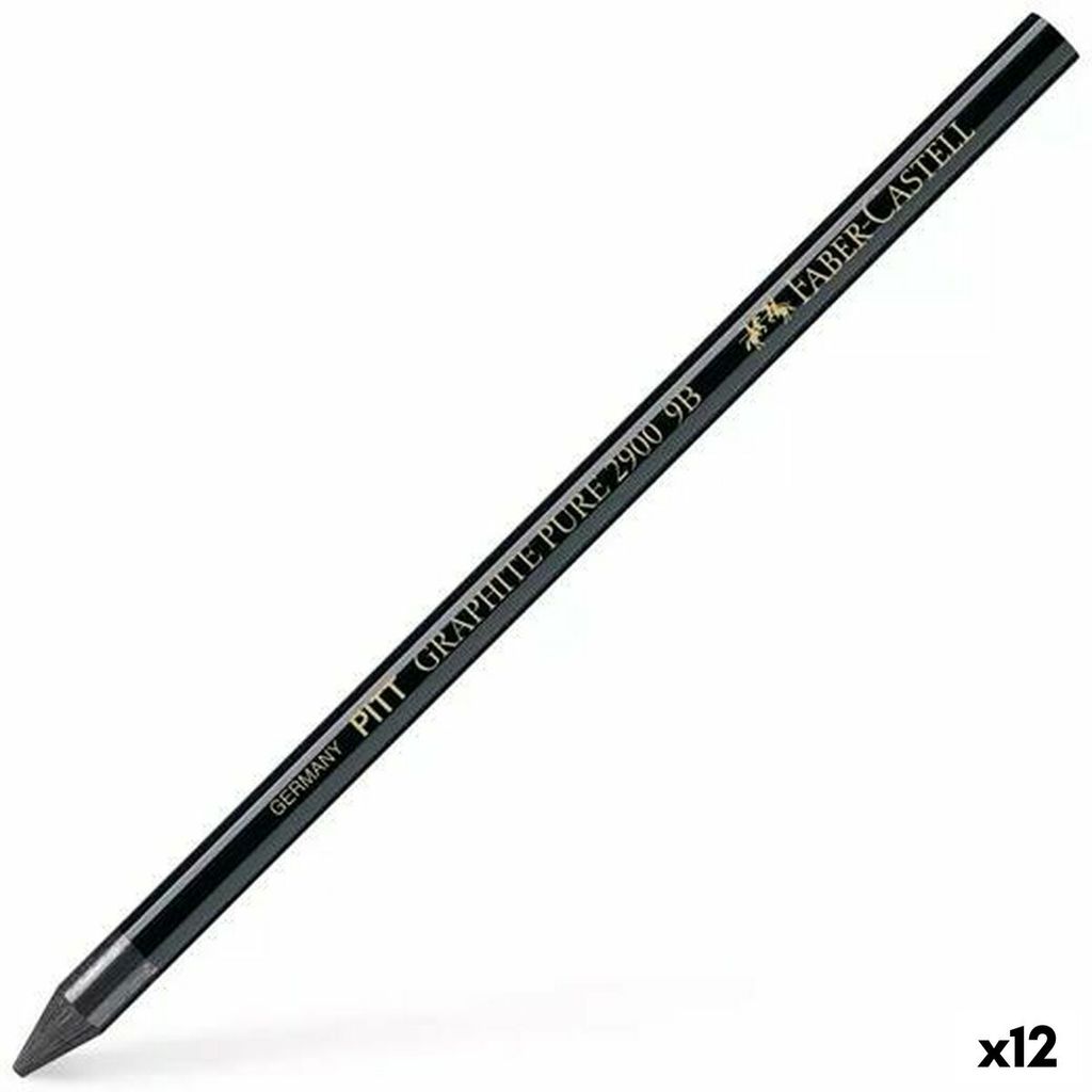 Bleistift Faber-Castell 9B 12 Stück