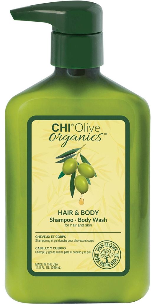 CHI Naturals con olio d'oliva Shampoo per capelli e corpo Immagine del prodotto 