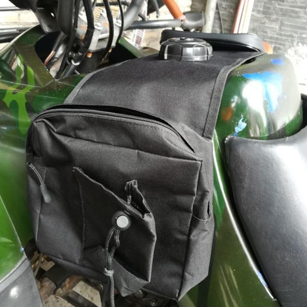 Universal Outdoor FuelTank Satteltaschen Motorrad Linke Rechte Seite Sattel Schwinge Werkzeug Taschen Motorrad Tasche Satteltasche Für ATV Tasche ...