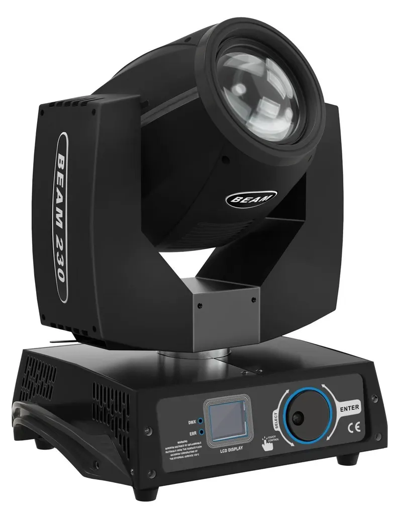 Projecteur à tête mobile RGBW DMX ZQ02244 avec prise UE pour spectacle