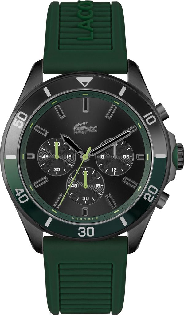 Lacoste Tiebreaker-Uhr, Grün One Size Produktbild 