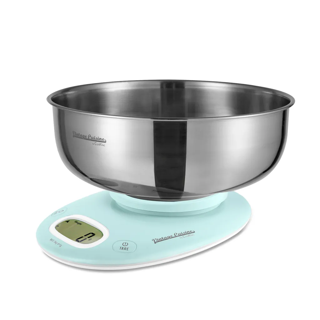 Balance électronique Vintage Cuisine Mint Retro - Capacité 5kg Précise