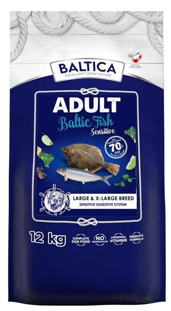 BALTICA EXCELLENT Karma dla dorosłych wrażliwych ryb Zdjęcie produktu 