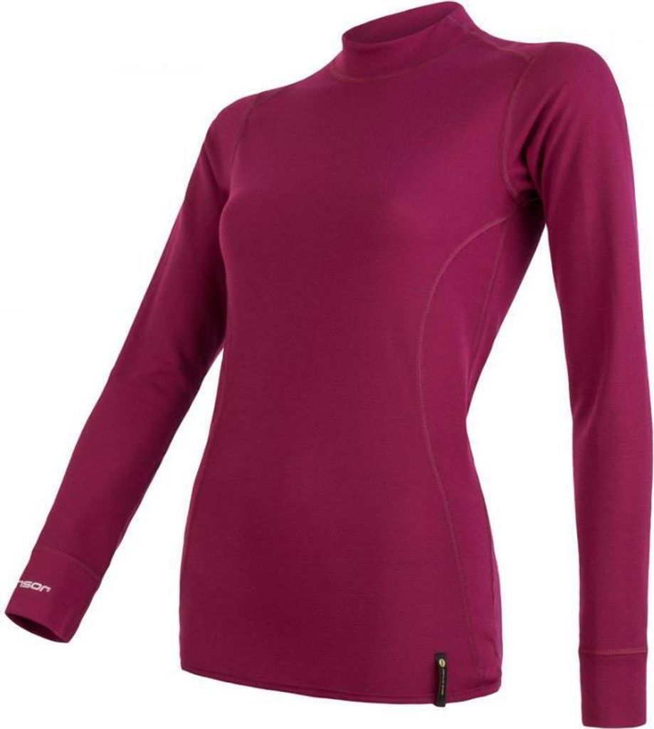T-Shirt Sensor Double Face Damen lang fliederfarben größe XL 19200038-03