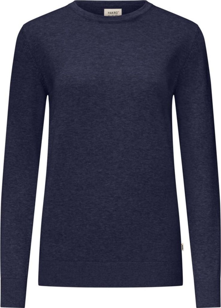 HAKRO Damen Pullover Premium-Baumwolle #135 Gr. 3XL tinte