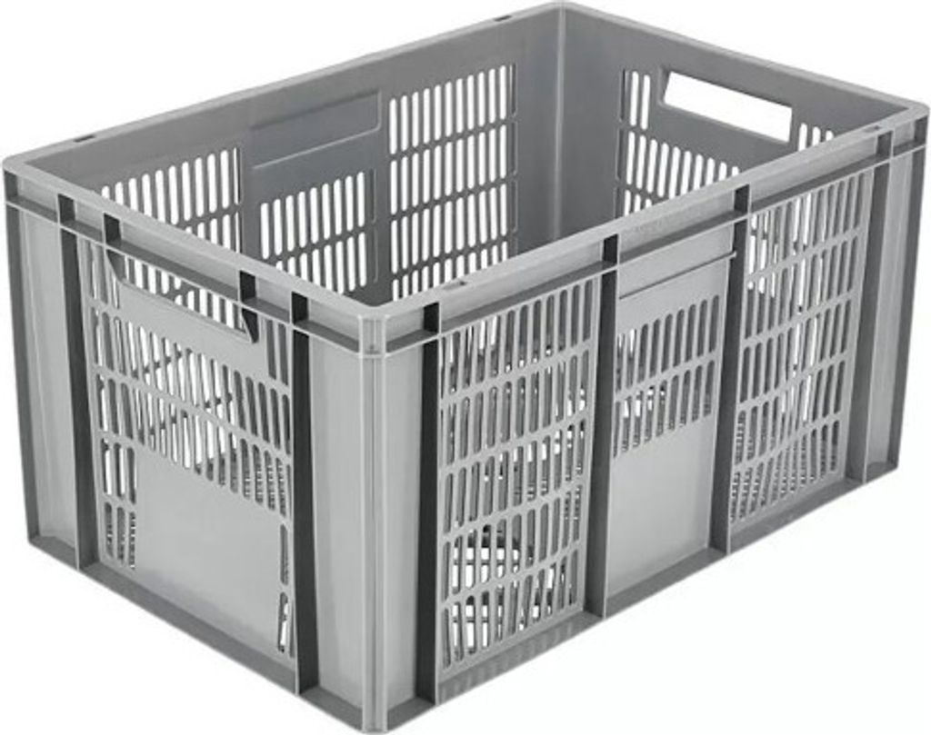 Eurobehälter, Stapelkiste 60 l, 60 x 40 x 32 cm, Offen, Stapelbar