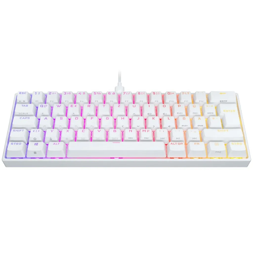 Clavier Corsair K65 RGB Mini - Switches Speed Silver et Format 60%