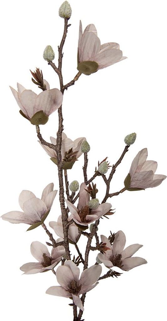 Clayre & Eef Kunstblume 92 cm Beige Kunststoff