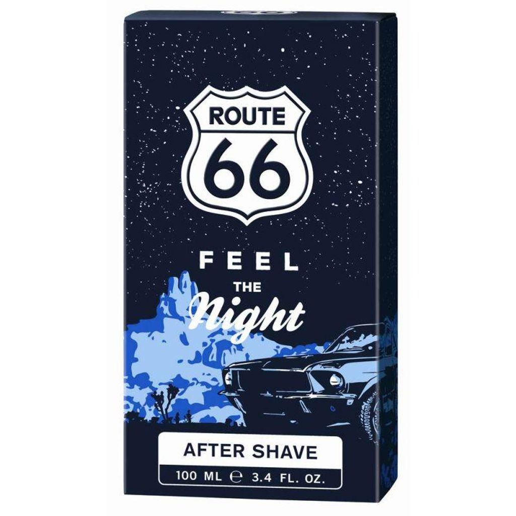 Route 66 Feel the Night After Shave Rasierwasser 100 ml Produktbild 