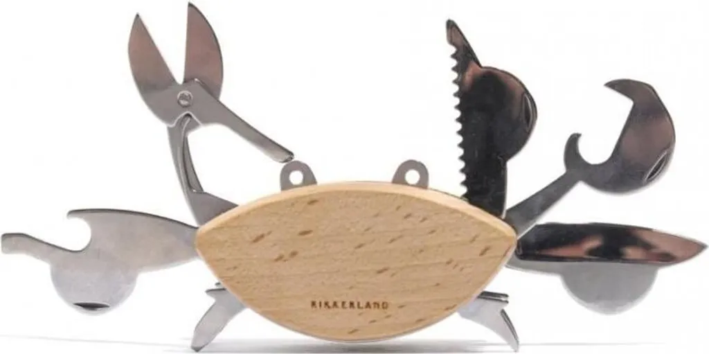 Outil multifonction de poche Krab 9in1 Kikkerland mini pince mini