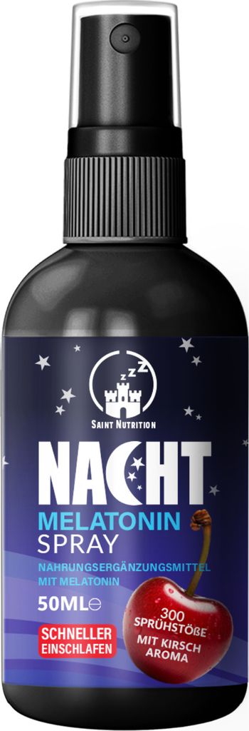 Saint Nutrition® Melatonin Spray – Einschlafhilfe – auch Produktbild 