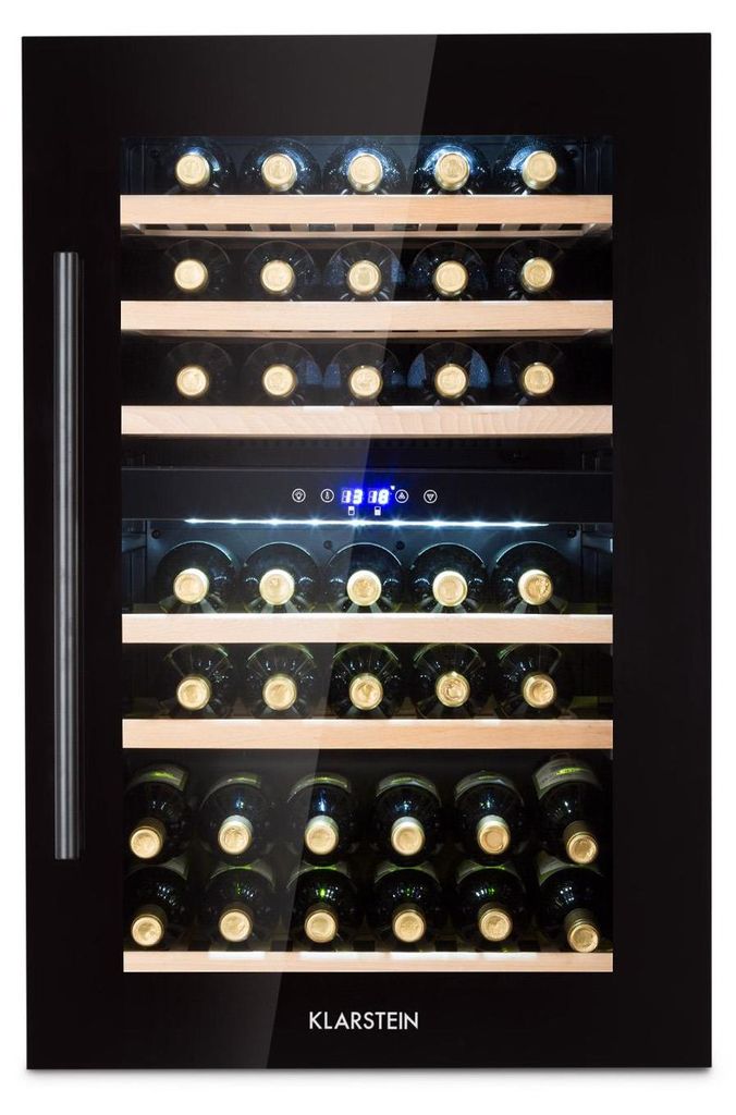 Klarstein Weinkühlschrank 2 Zonen, 132L Produktbild 
