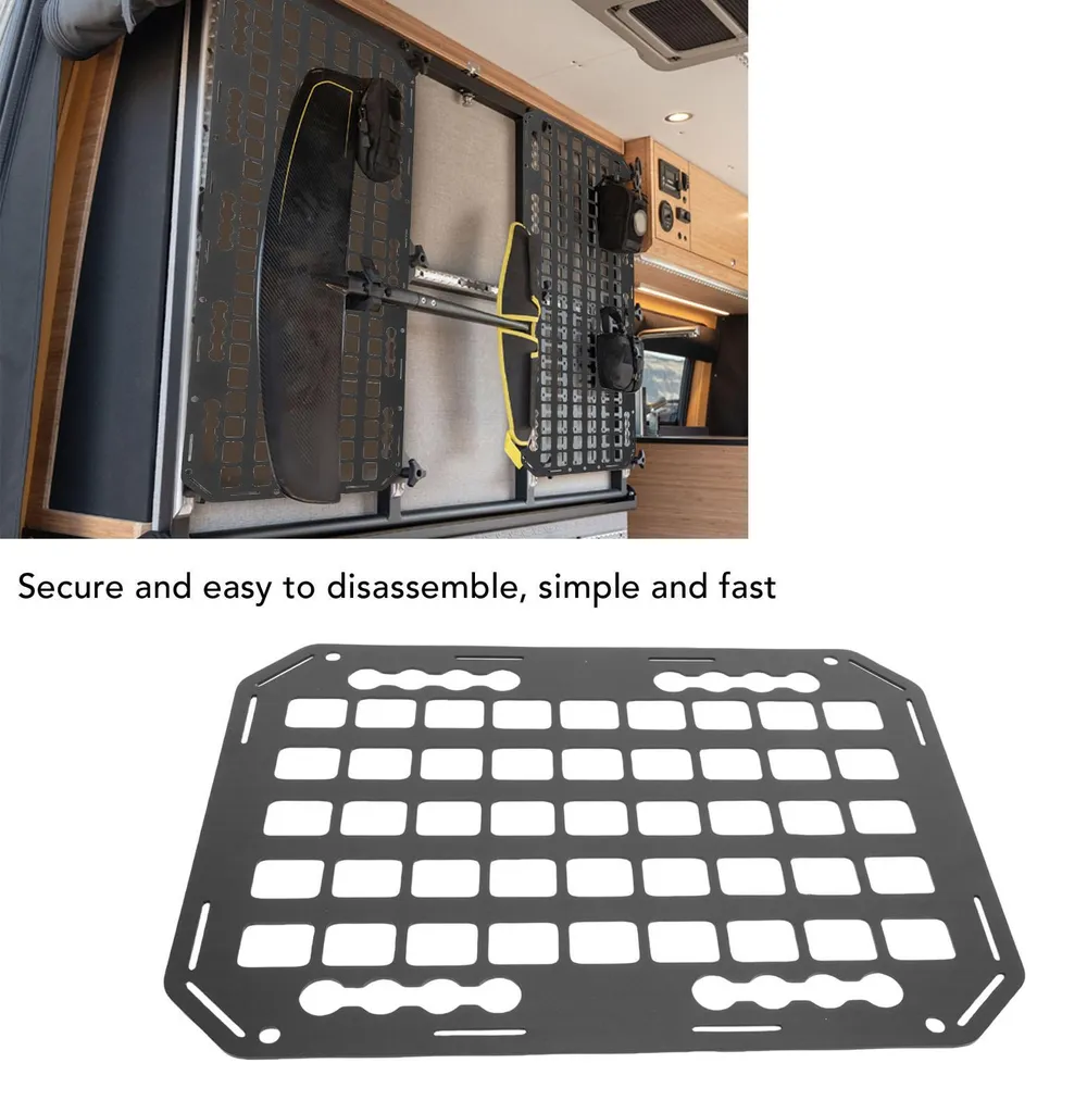 Support de rangement modulaire universel pour utilitaire et camping-car - 19