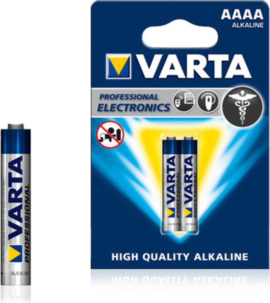 VARTA ELECTRONICS AAAA Blister 2 Produktbild 29