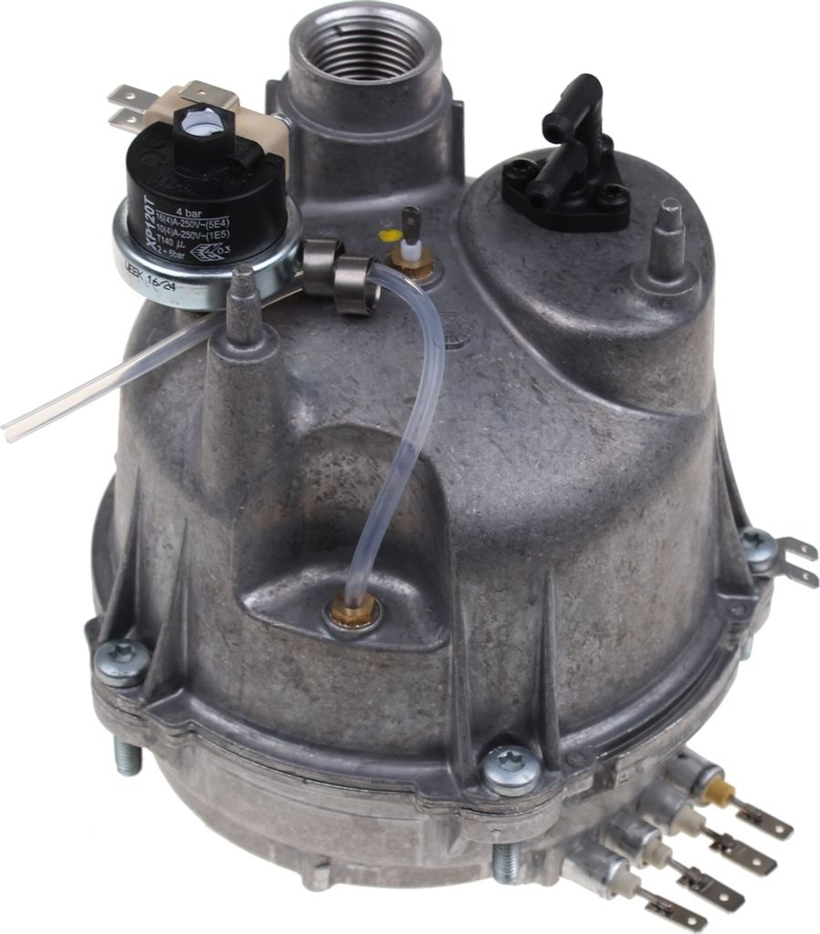 A close-up studio shot of a heating element for a Karcher appliance.