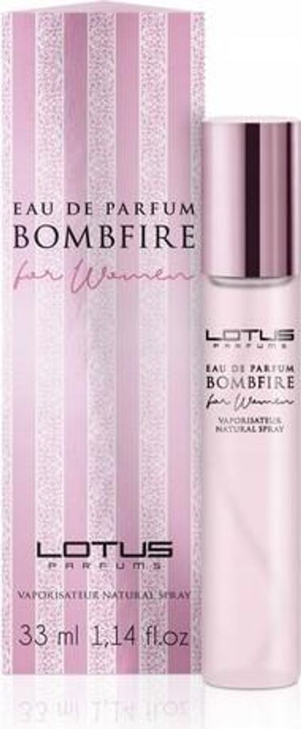 LOTUS PARFUMES 017 BOMBFIRE Eau de Parfum für Frauen, 33 ml