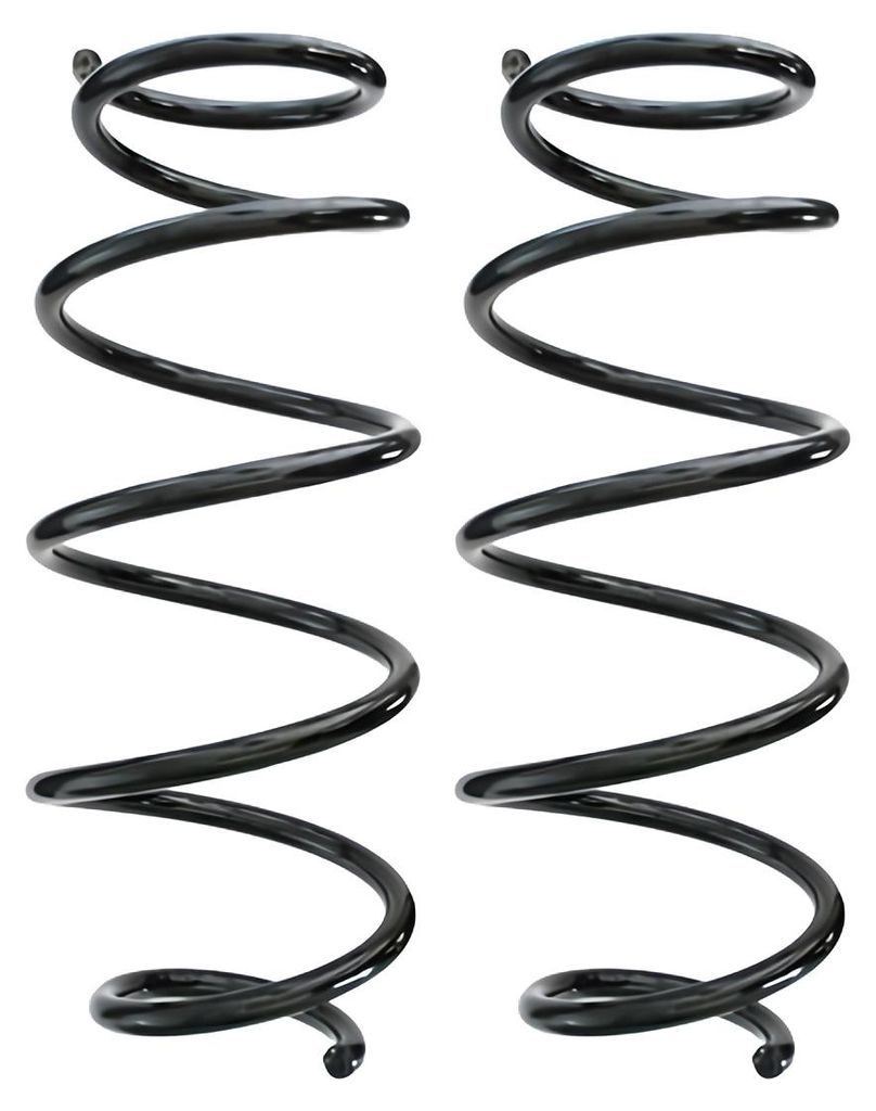 Fahrwerksfedern-Set Vorderachse Schraubenfeder Ø135mm SPIDAN für u.a. CITROËN C1