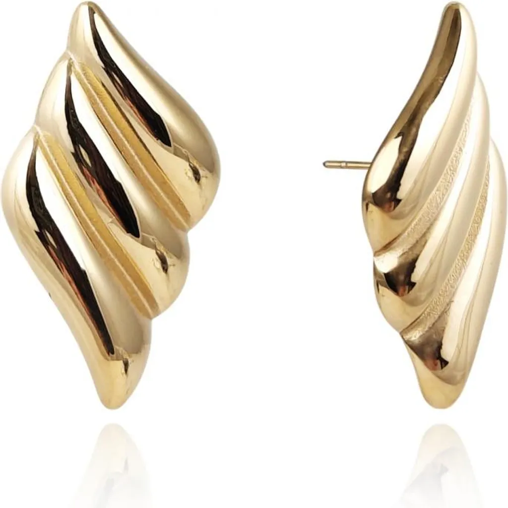 Orecchini Statement Puzzle Flamenco Mystique Oro 14k Acciaio KST3374