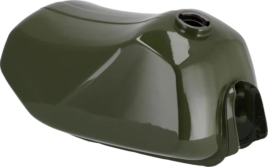 Réservoir Simson S53 RAL 6003 vert olive - Finition acier robuste - 5