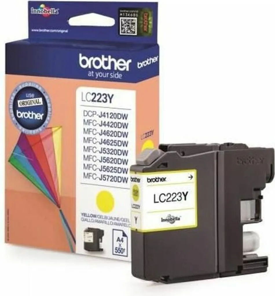 Cartuccia Brother Gialla Originale: Efficienza per il tuo Home Office