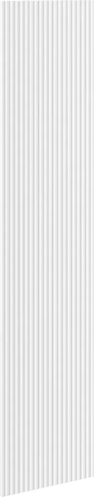 Design Scanalato Mexen Rivel Frontale Bianco Opaco 35x160 cm Bagno