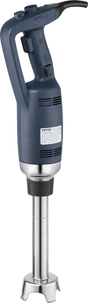 Mixeur plongeant 350 W à haute performance avec pied en acier inoxydable